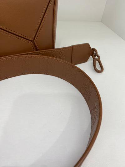 Loewe Puzzle Bag Small Brown