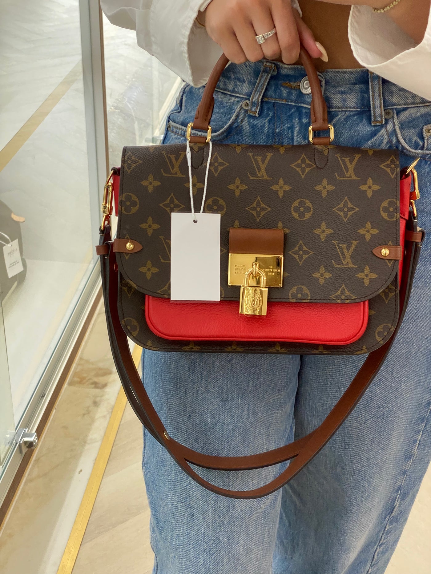 Louis Vuitton Messenger Bag - Red