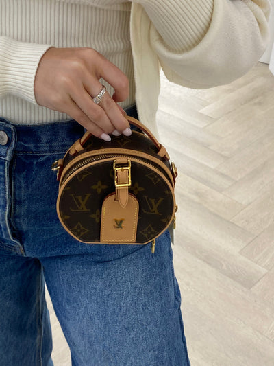 Louis Vuitton Mini Boite Chapeau Bag GHW