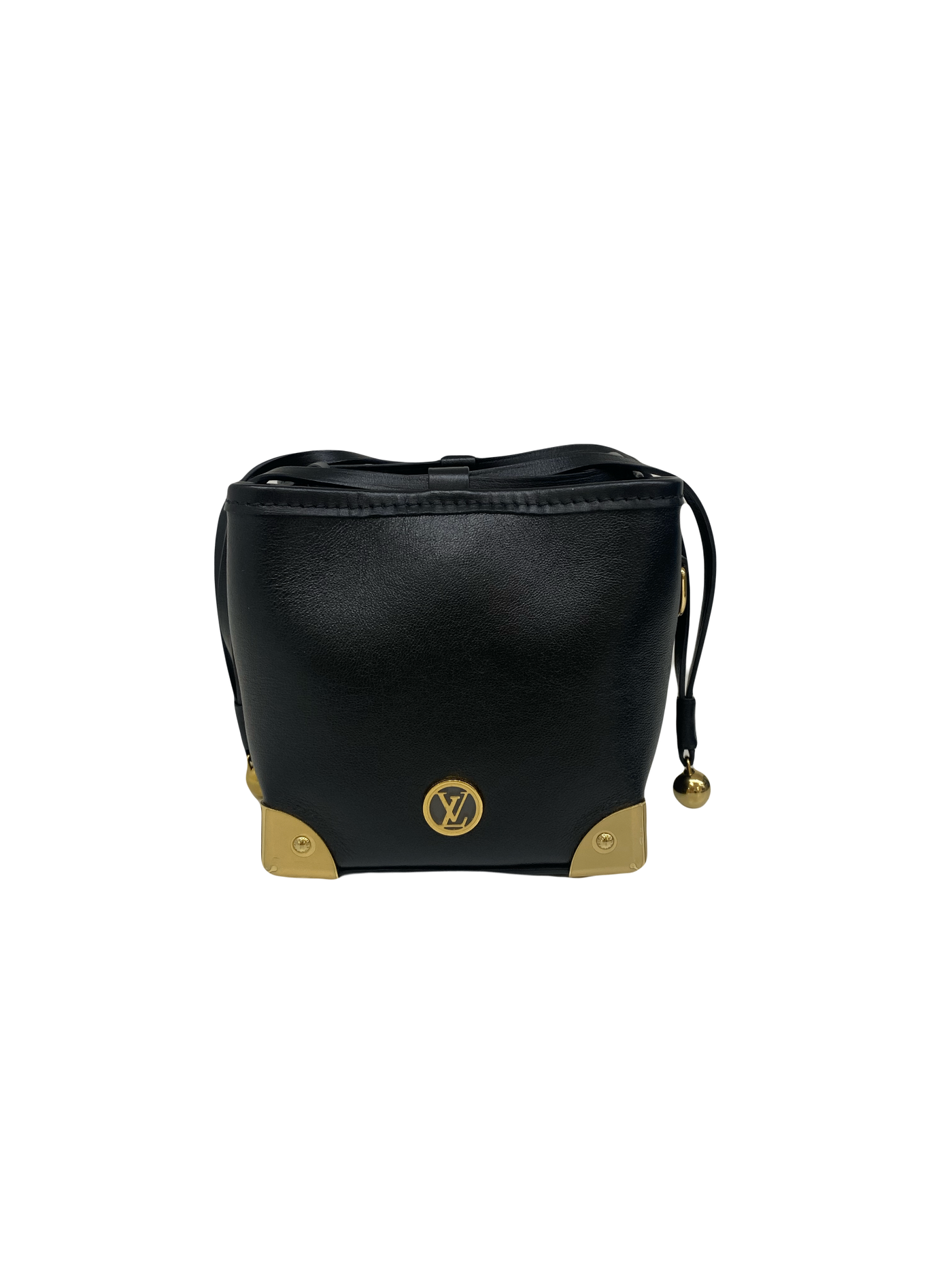 Louis Vuitton Noe Purse LV Charms Black GHW