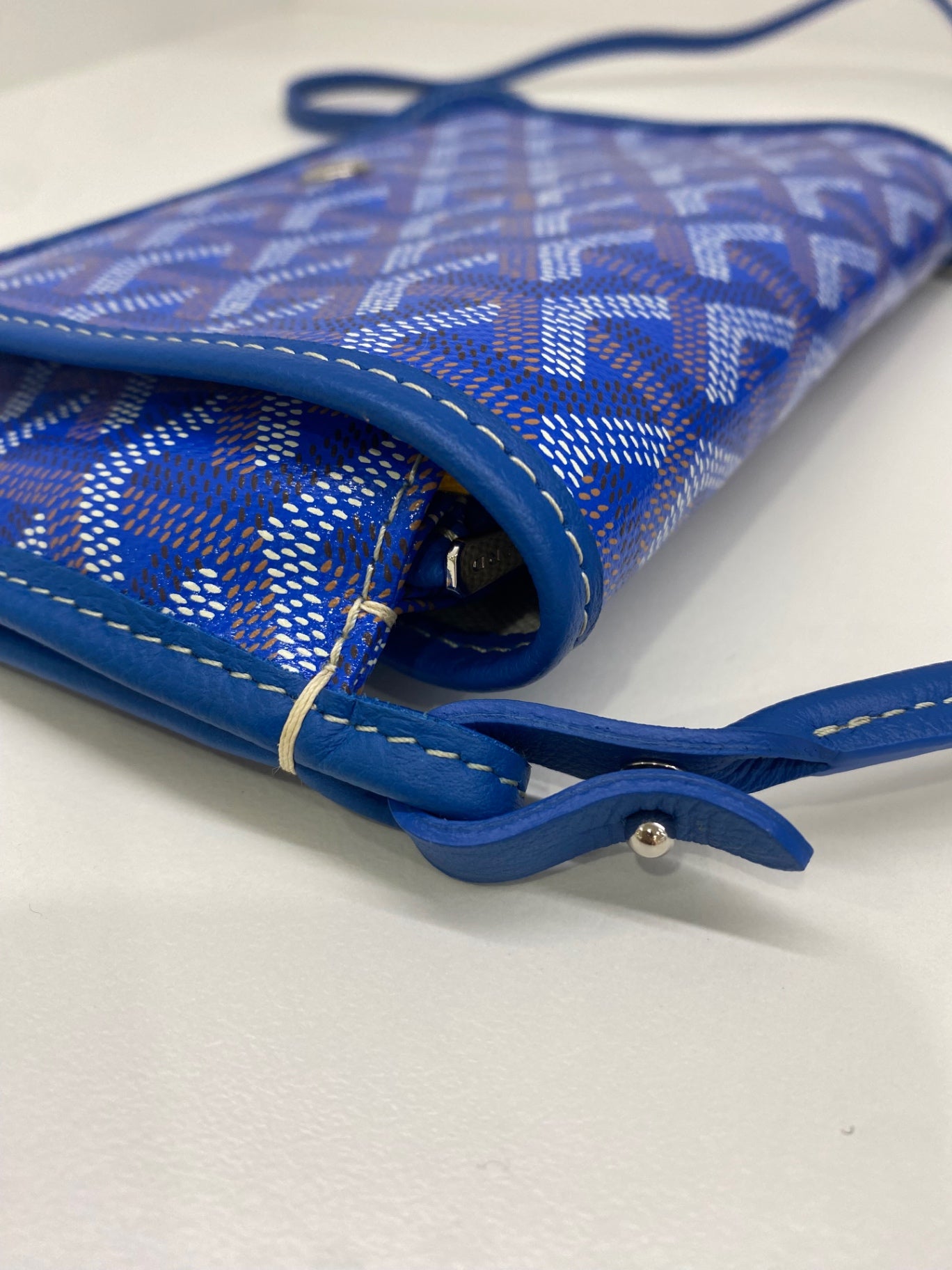 Goyard Plumet Bag Blue