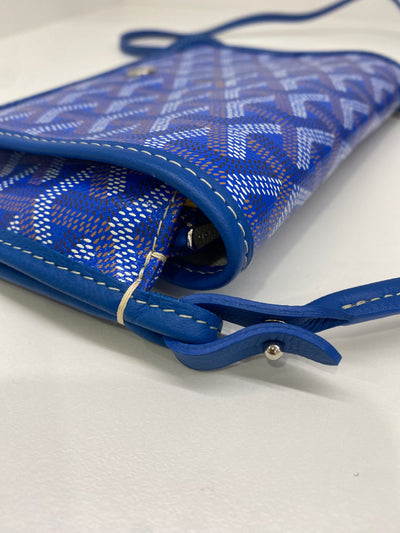 Goyard Plumet Bag Blue