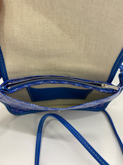 Goyard Plumet Bag Blue