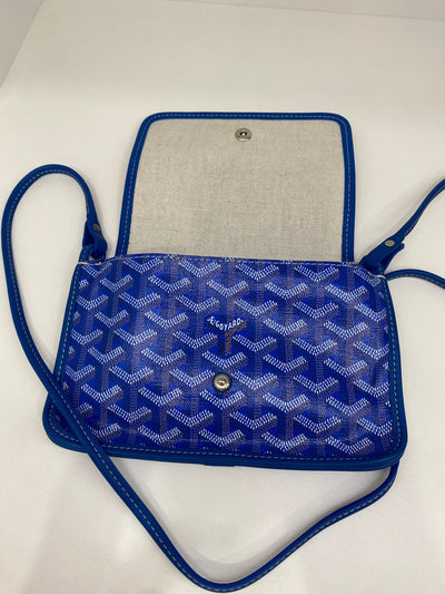 Goyard Plumet Bag Blue
