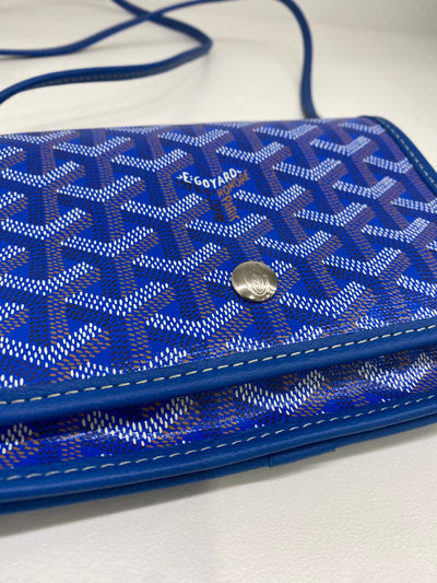 Goyard Plumet Bag Blue