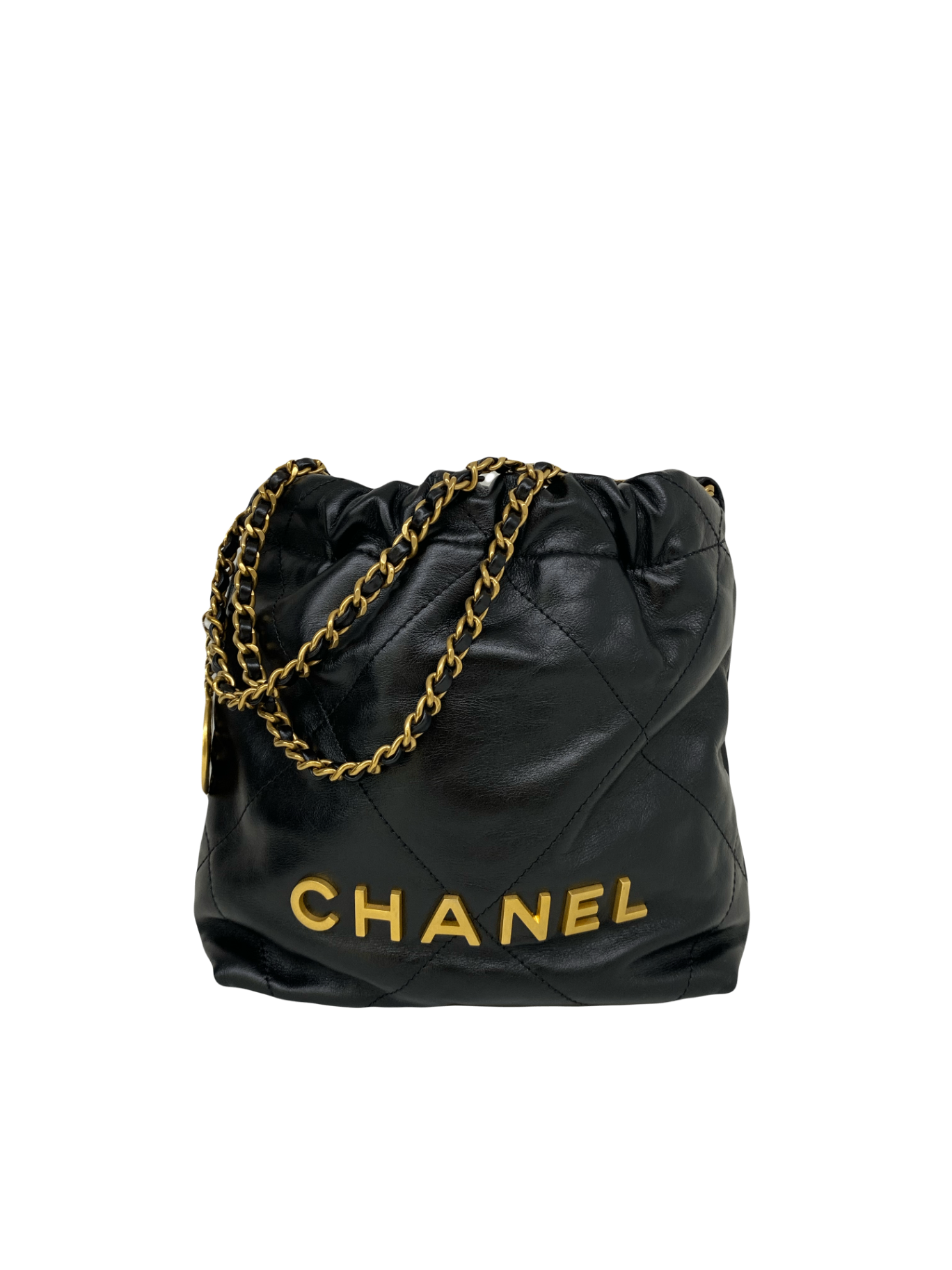 Chanel 22 Mini Black GHW