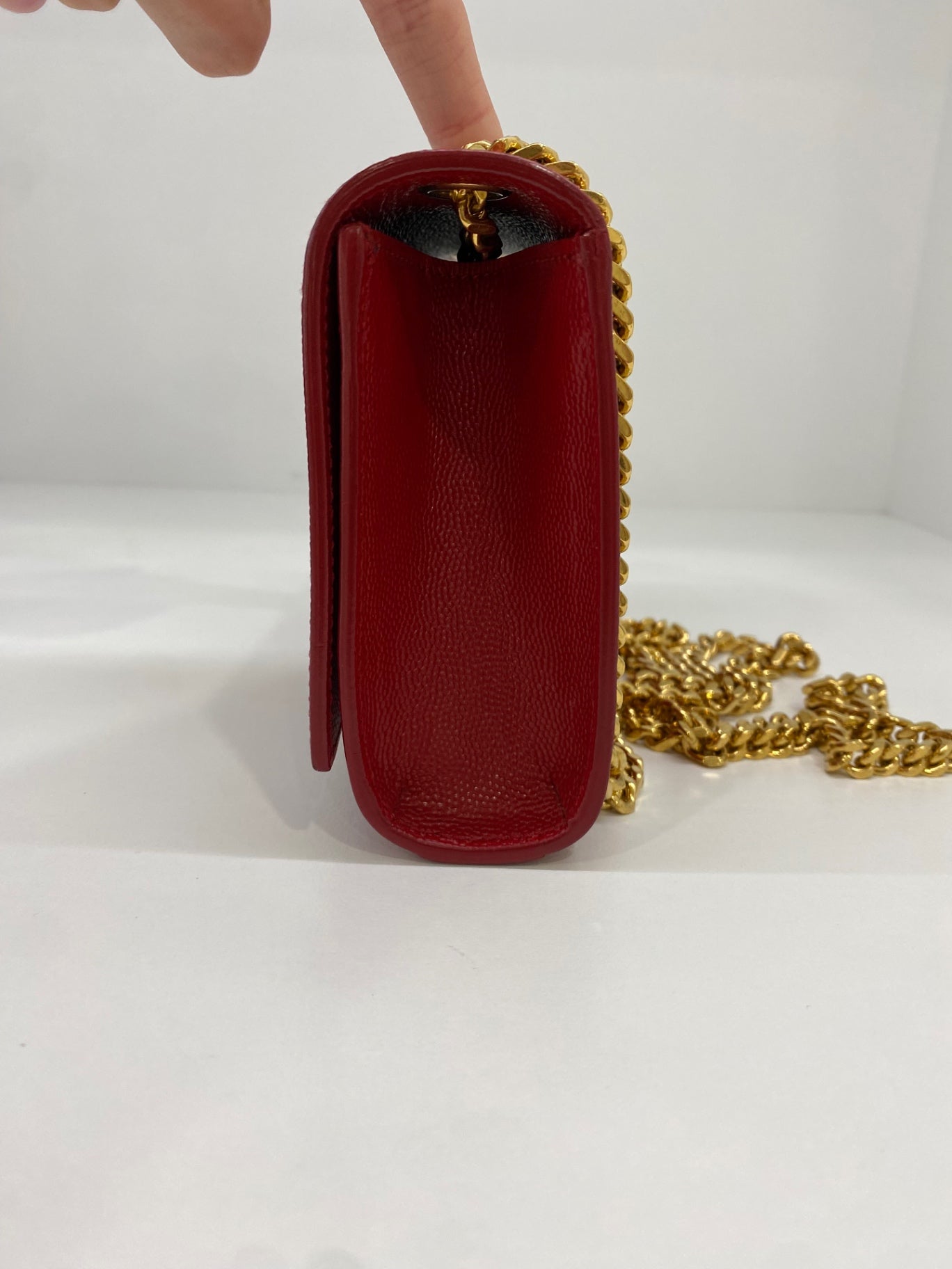 Saint Laurent Clutch Bag Red