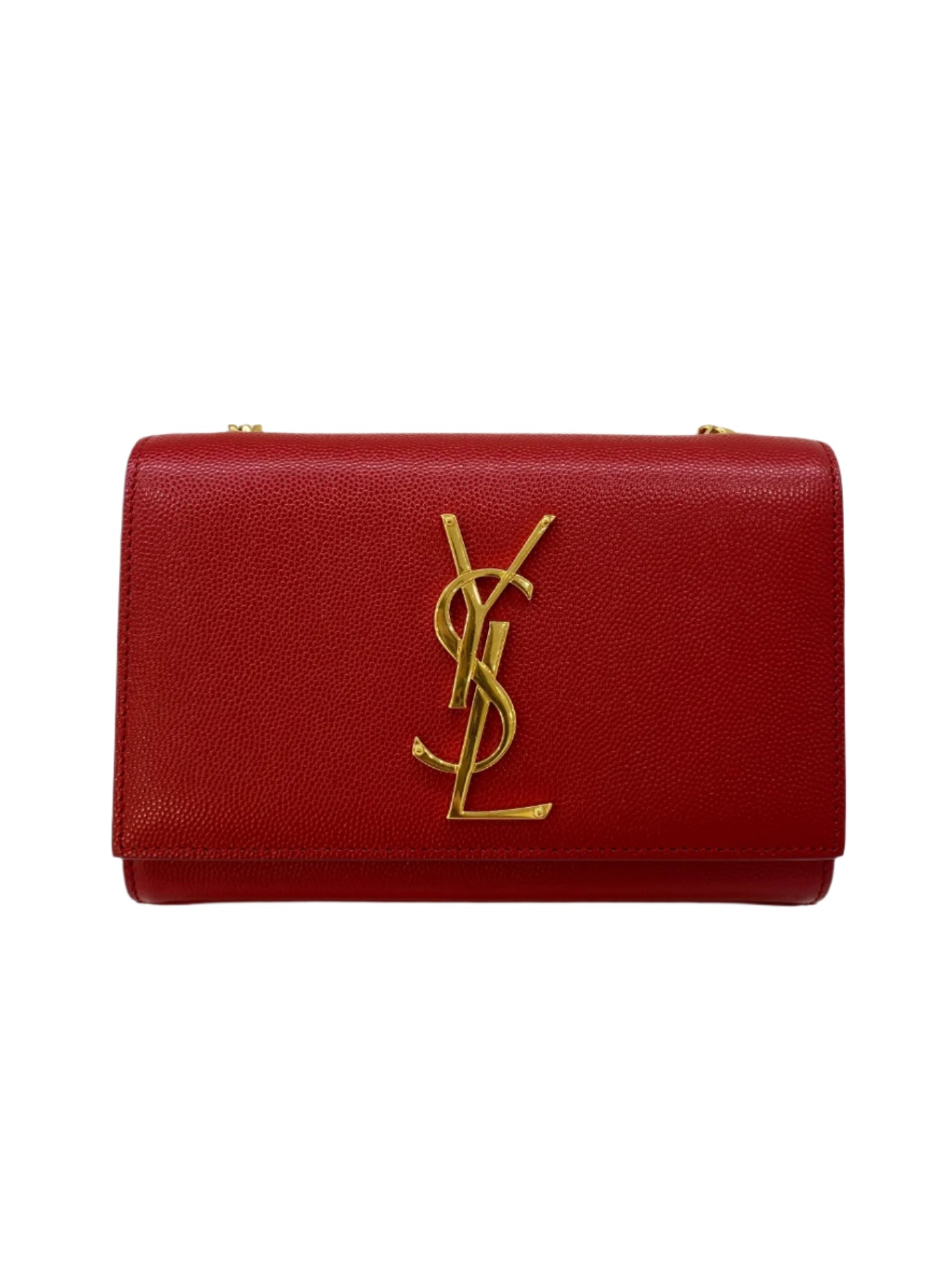 Saint Laurent Clutch Bag Red