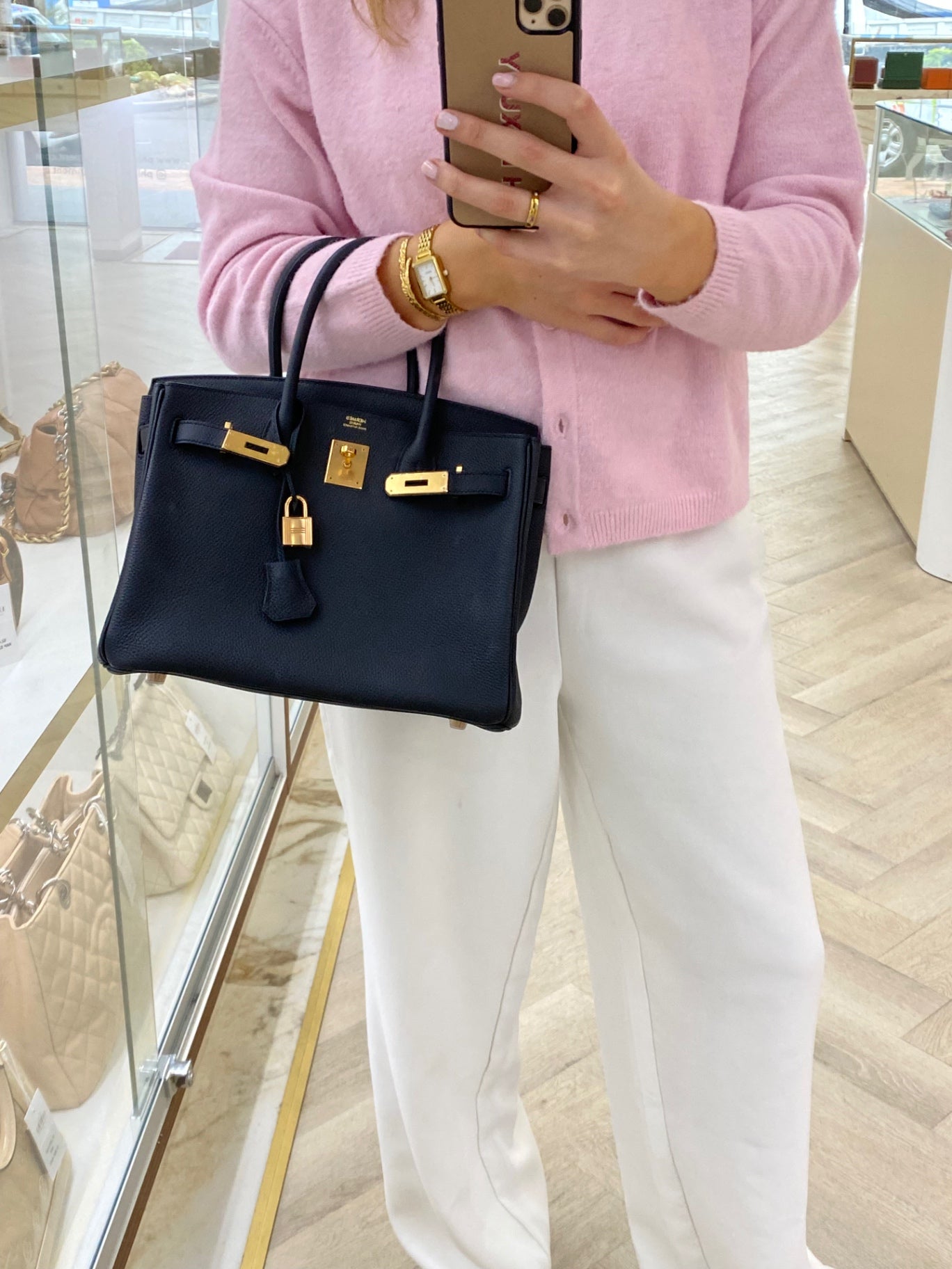 Hermes Birkin Black 30 GHW