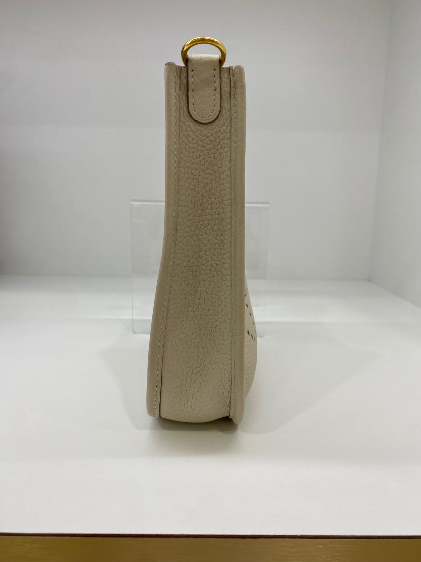 Hermes Mini Evelyne Craie GHW