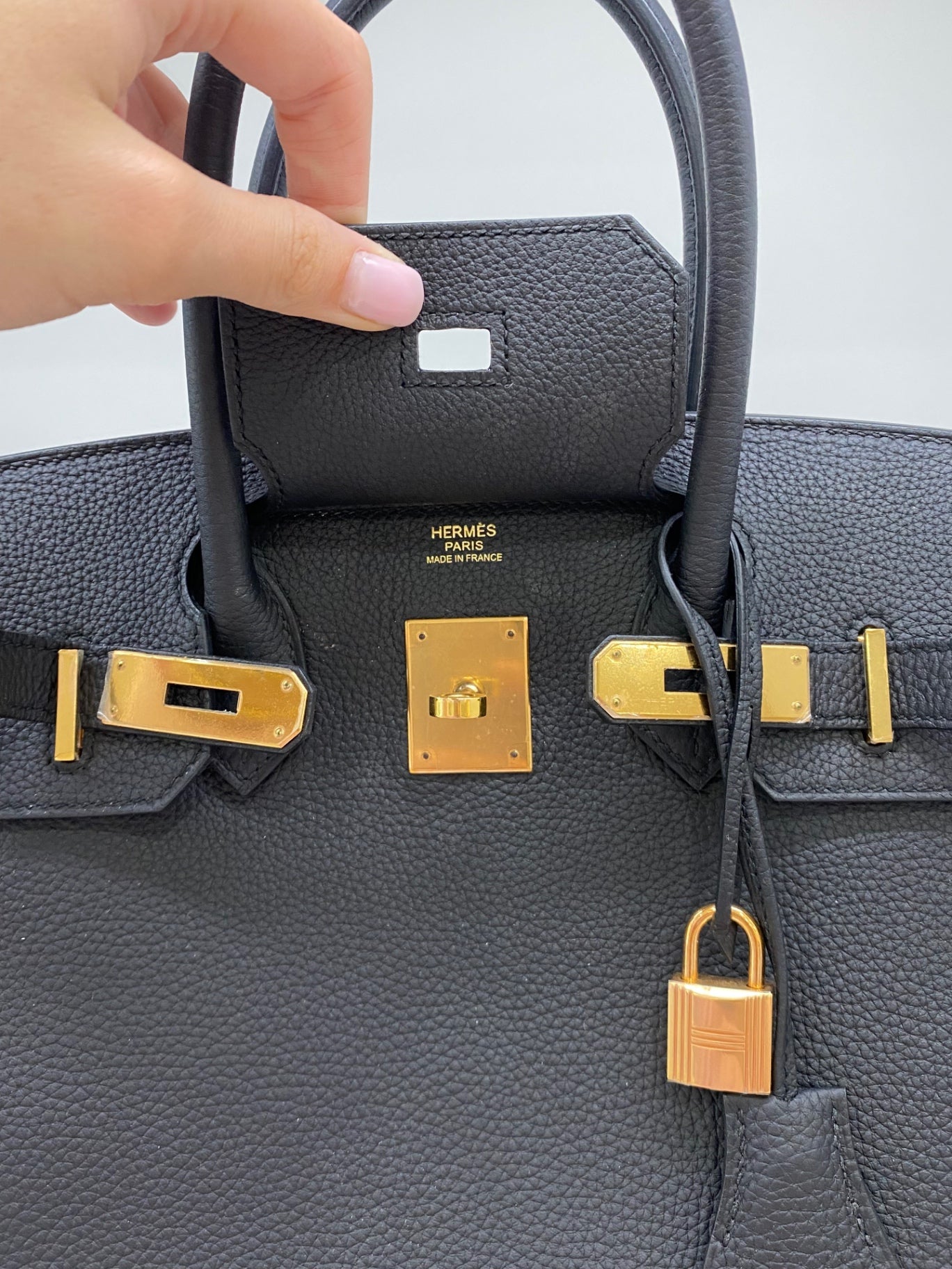 Hermes Birkin Black 30 GHW