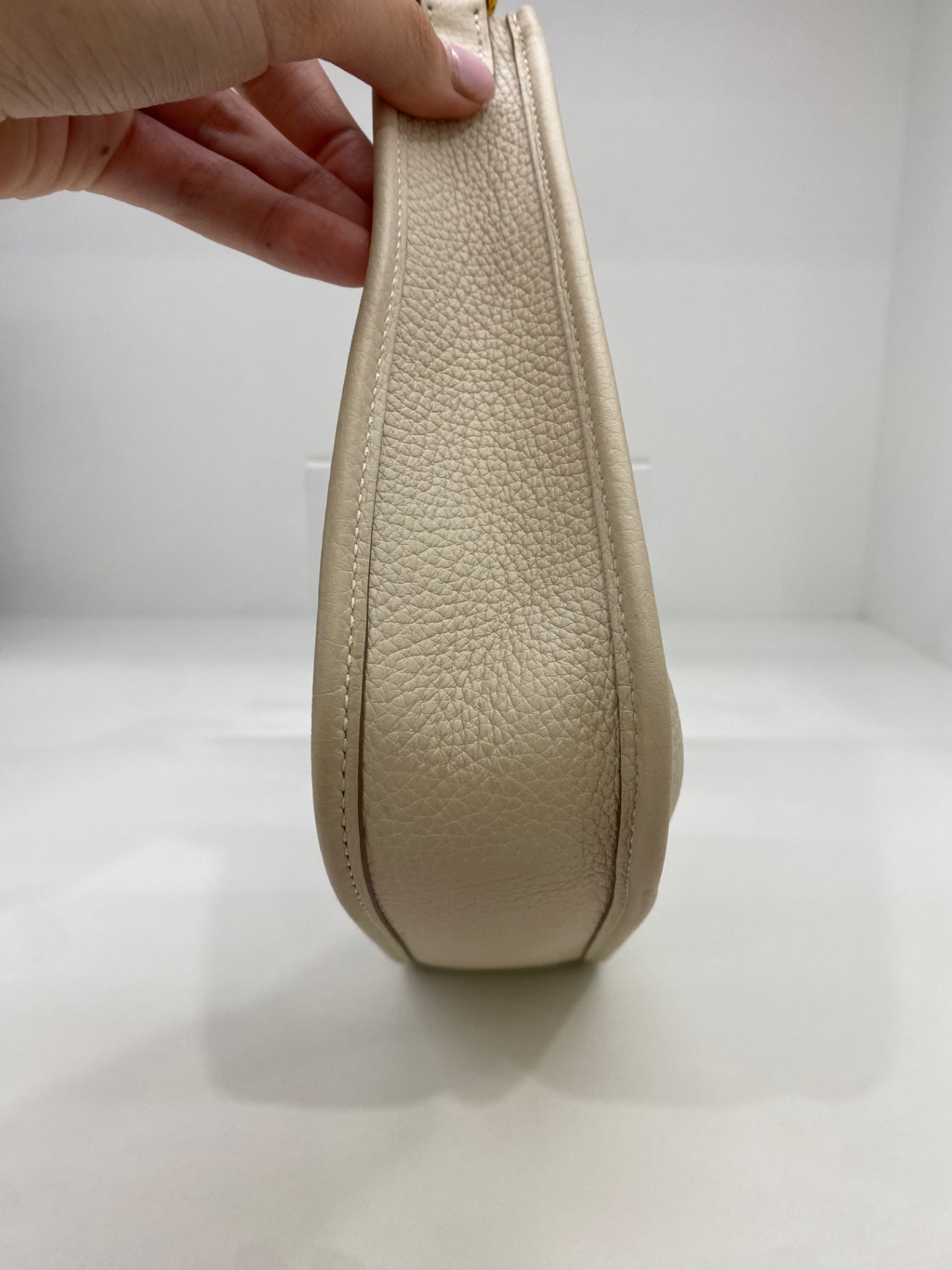Hermes Mini Evelyne Craie GHW