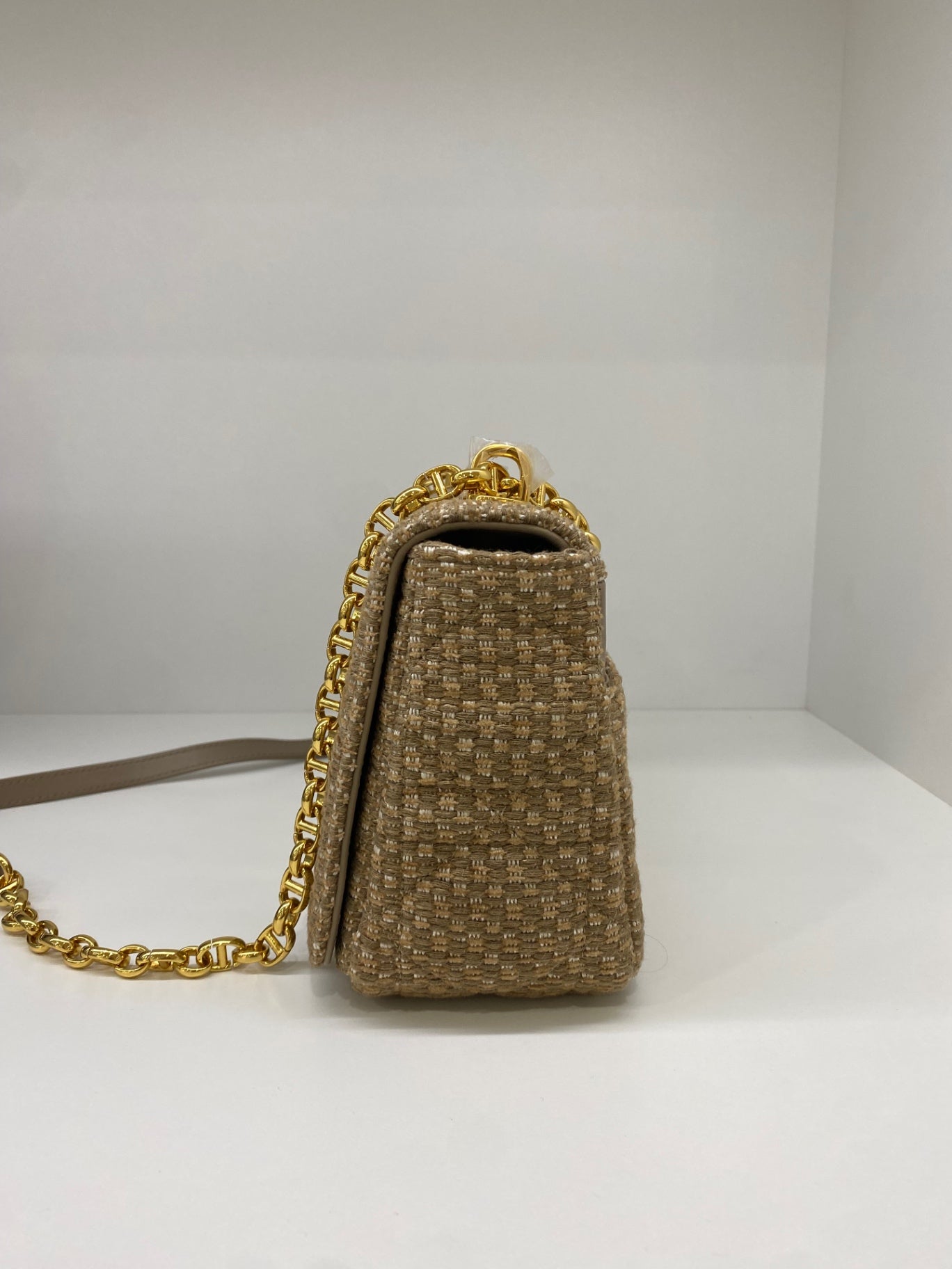 Dior Handbag Beige and Gold