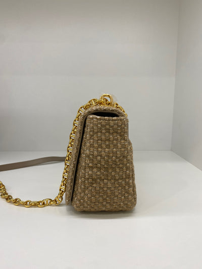 Dior Handbag Beige and Gold