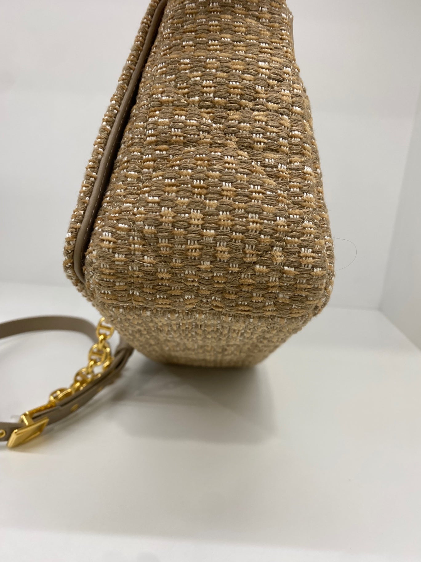 Dior Handbag Beige and Gold