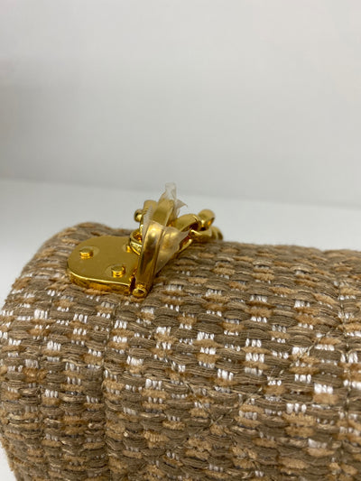 Dior Handbag Beige and Gold