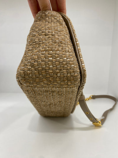 Dior Handbag Beige and Gold