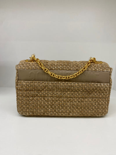 Dior Handbag Beige and Gold