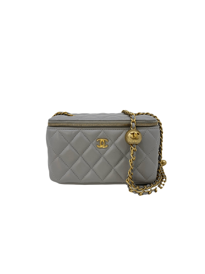 Chanel Shoulder Bag Gray