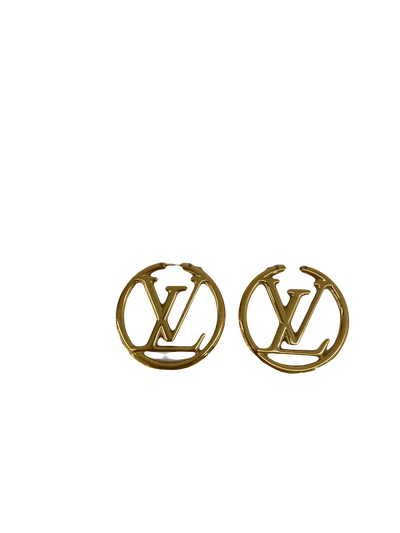 Louis Vuitton Earrings Gold