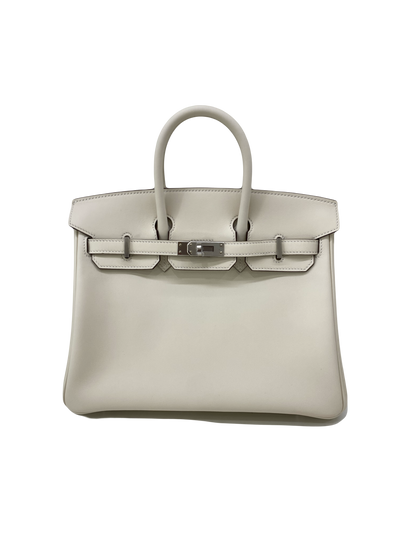 Hermès Handbag Cream