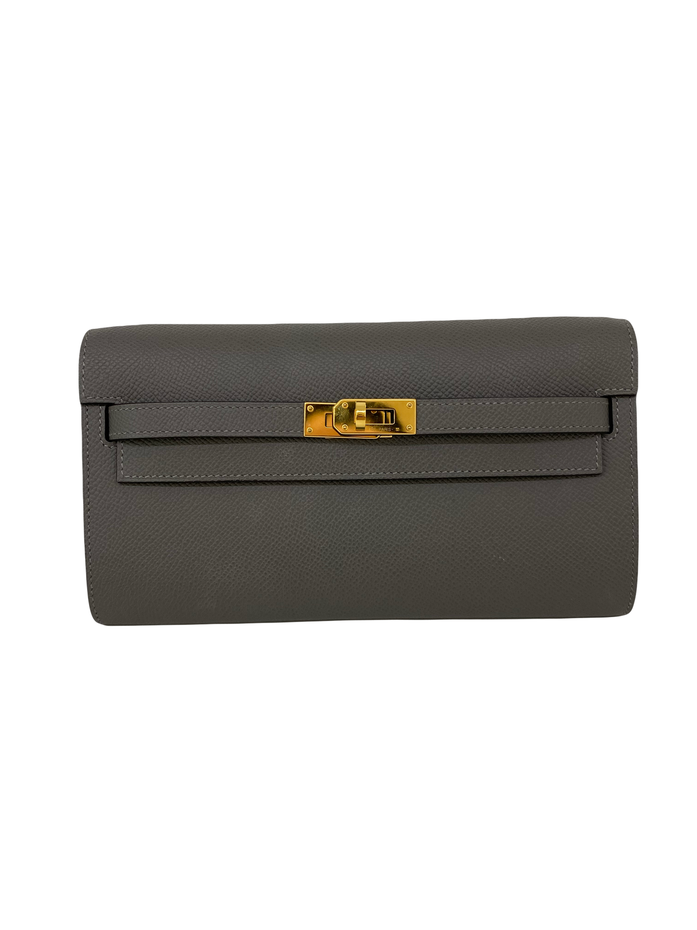 Hermès Clutch Bag Gray