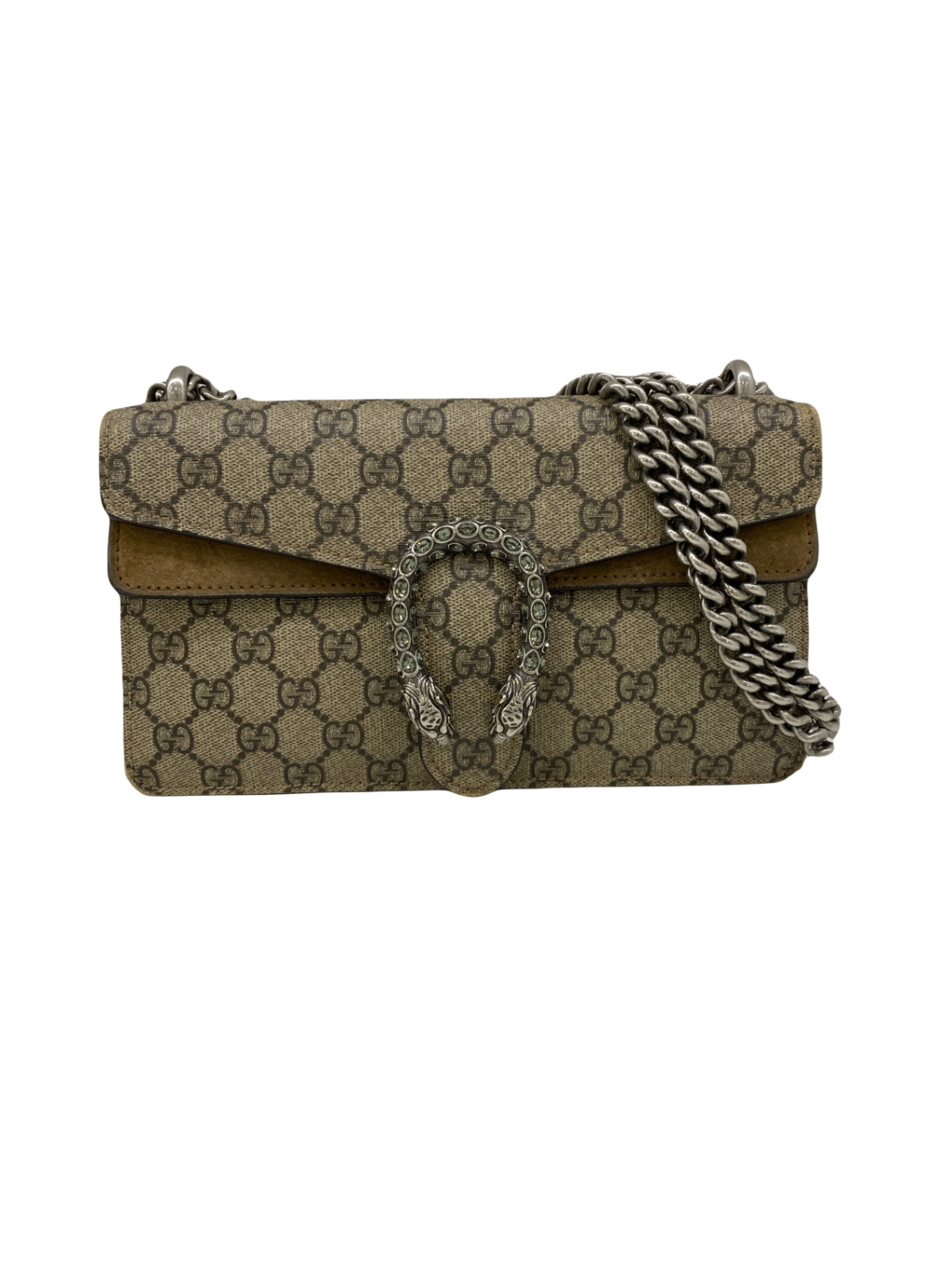 Gucci Handbag Beige and Brown