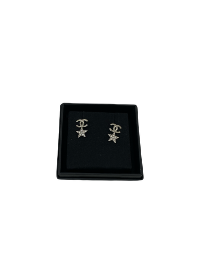 Chanel Earrings Silver