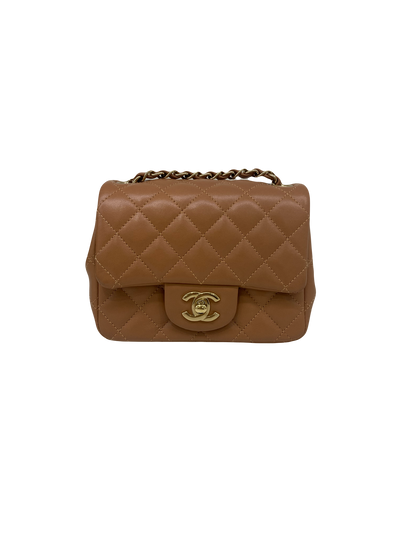 Chanel Shoulder Bag Brown