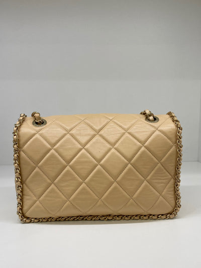Chanel Shoulder Bag Beige