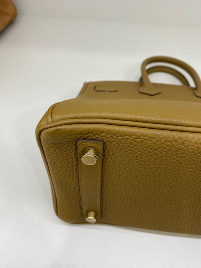 Hermes Birkin 25 Bronze Dore GHW