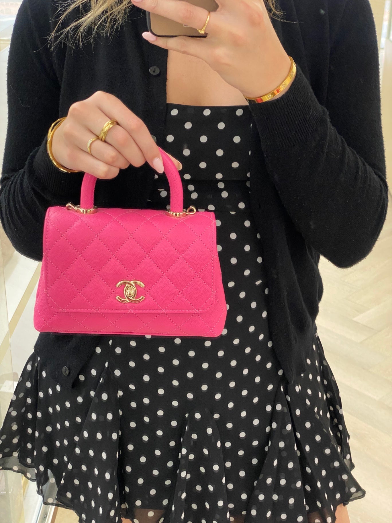 Chanel Handbag Pink