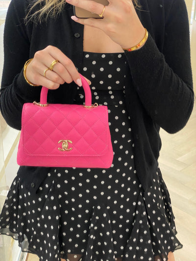 Chanel Handbag Pink