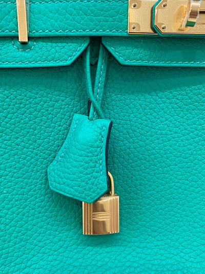 Hermès Birkin 30 Menthe GHW