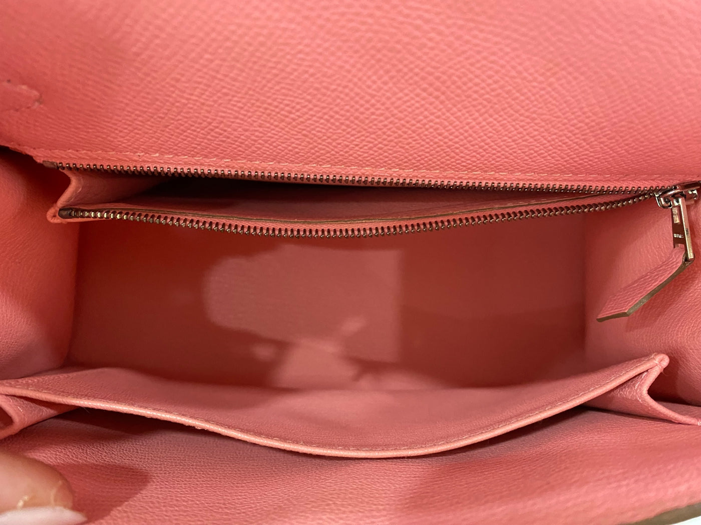 Hermes Kelly 25 Rose Confetti PHW