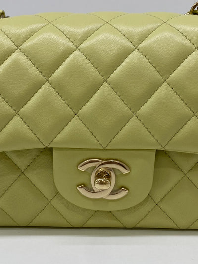 Chanel Shoulder Bag Yellow