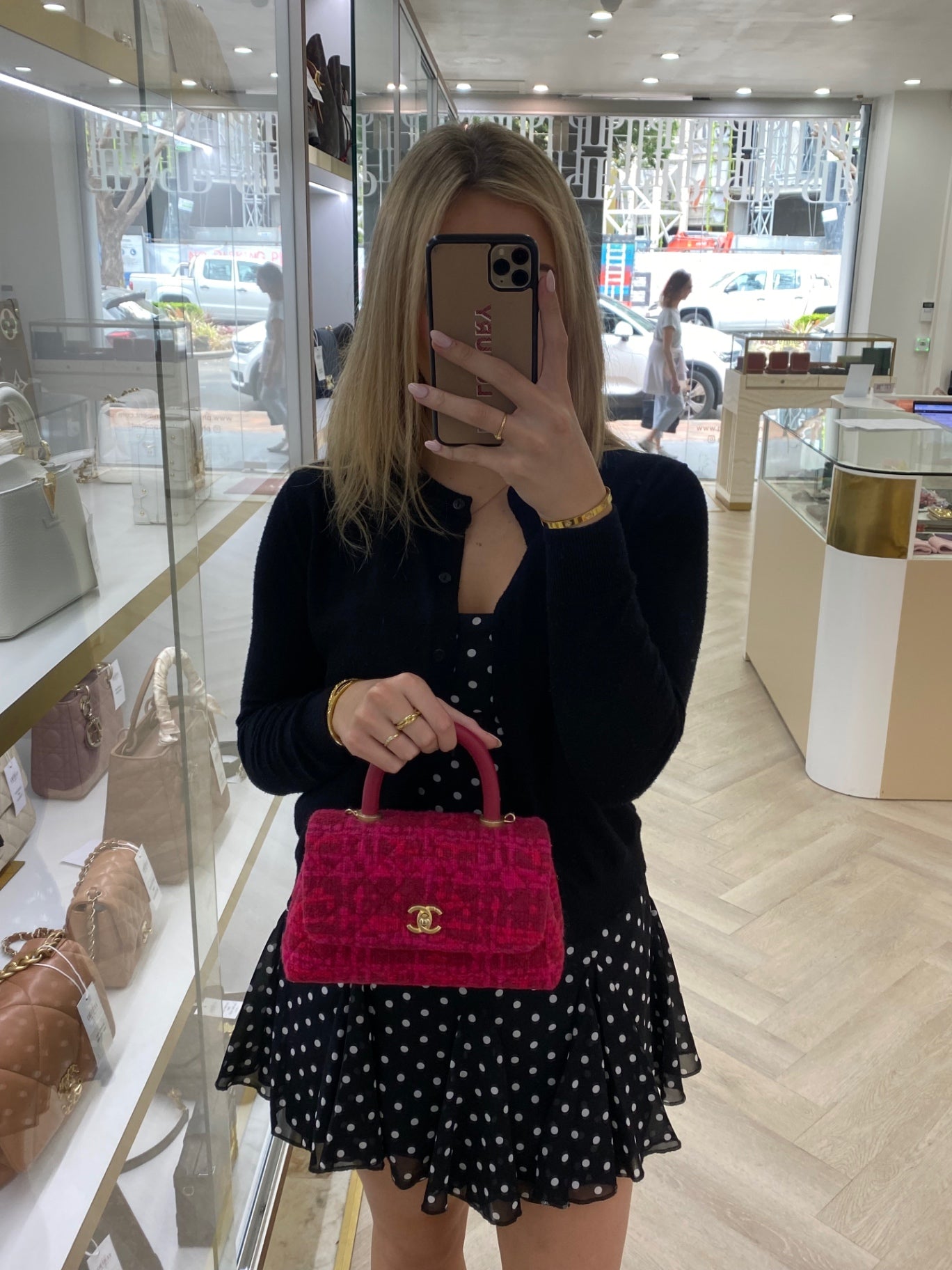 Chanel Handbag Pink