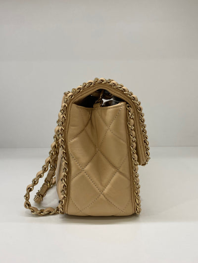 Chanel Shoulder Bag Beige