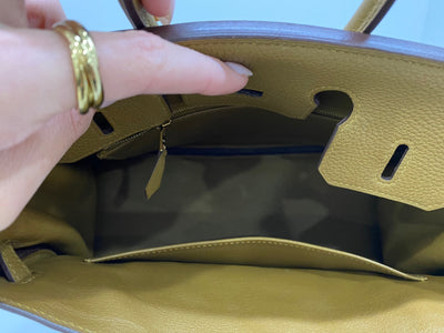 Hermes Birkin 25 Bronze Dore GHW