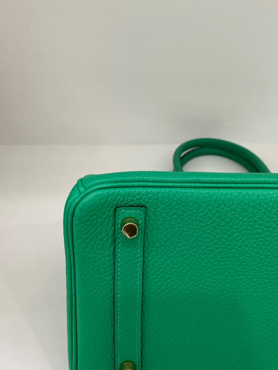 Hermès Birkin 30 Menthe GHW