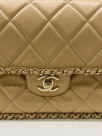Chanel Shoulder Bag Beige