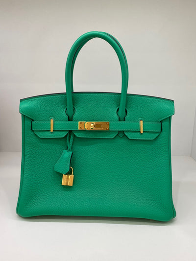 Hermès Birkin 30 Menthe GHW