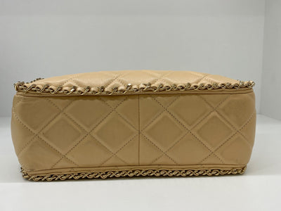 Chanel Shoulder Bag Beige
