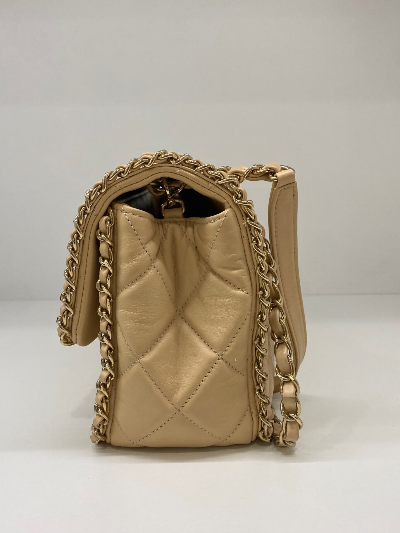 Chanel Shoulder Bag Beige