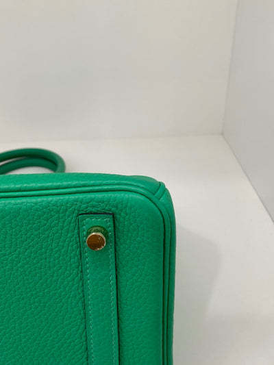 Hermès Birkin 30 Menthe GHW
