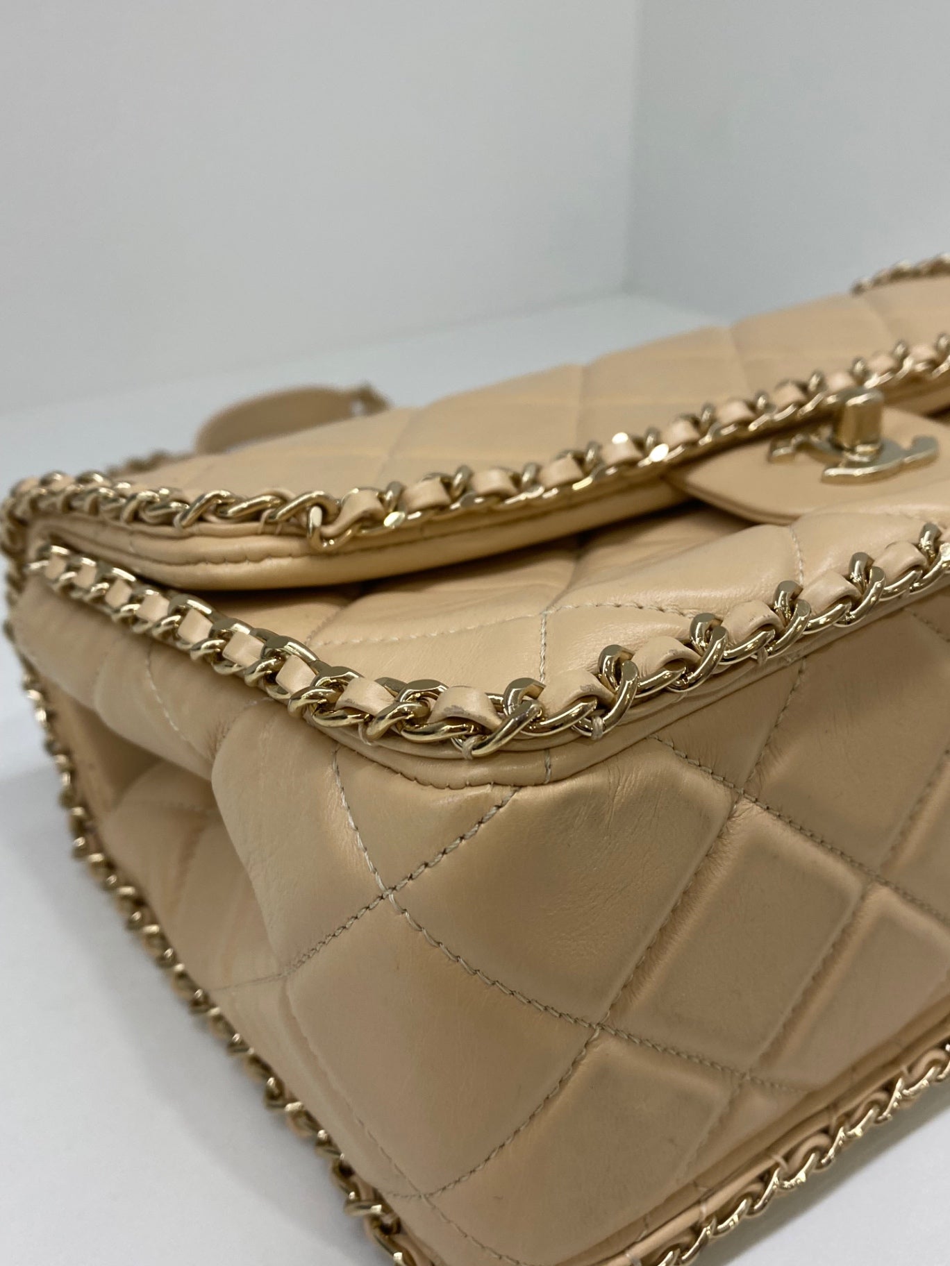 Chanel Shoulder Bag Beige