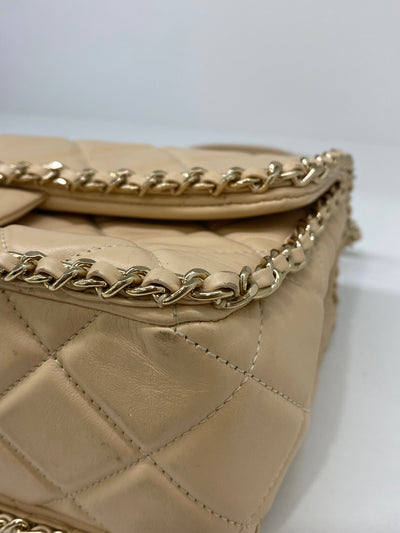 Chanel Shoulder Bag Beige