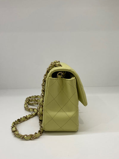 Chanel Shoulder Bag Yellow