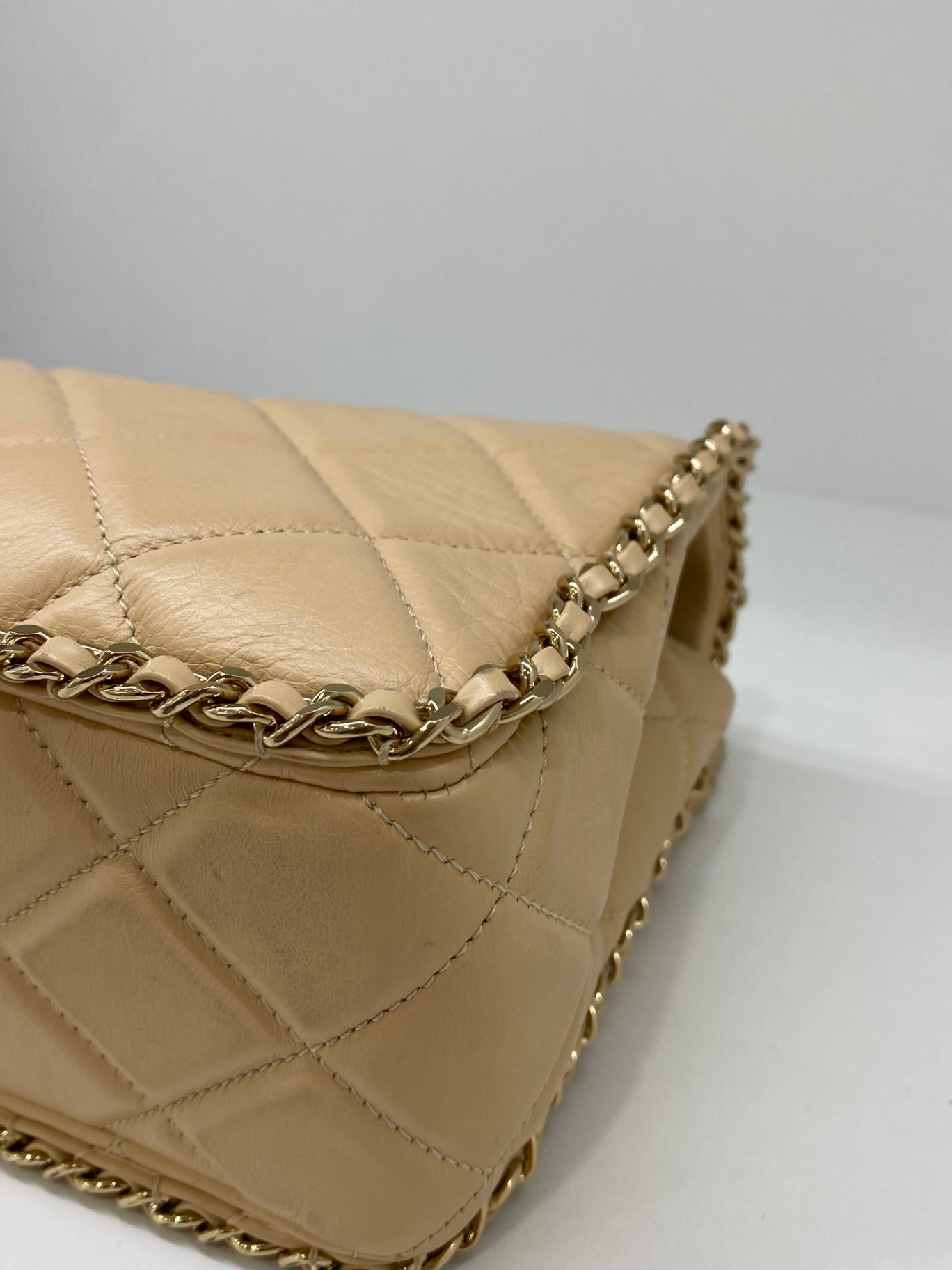 Chanel Shoulder Bag Beige