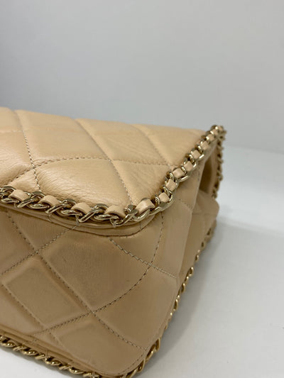 Chanel Shoulder Bag Beige